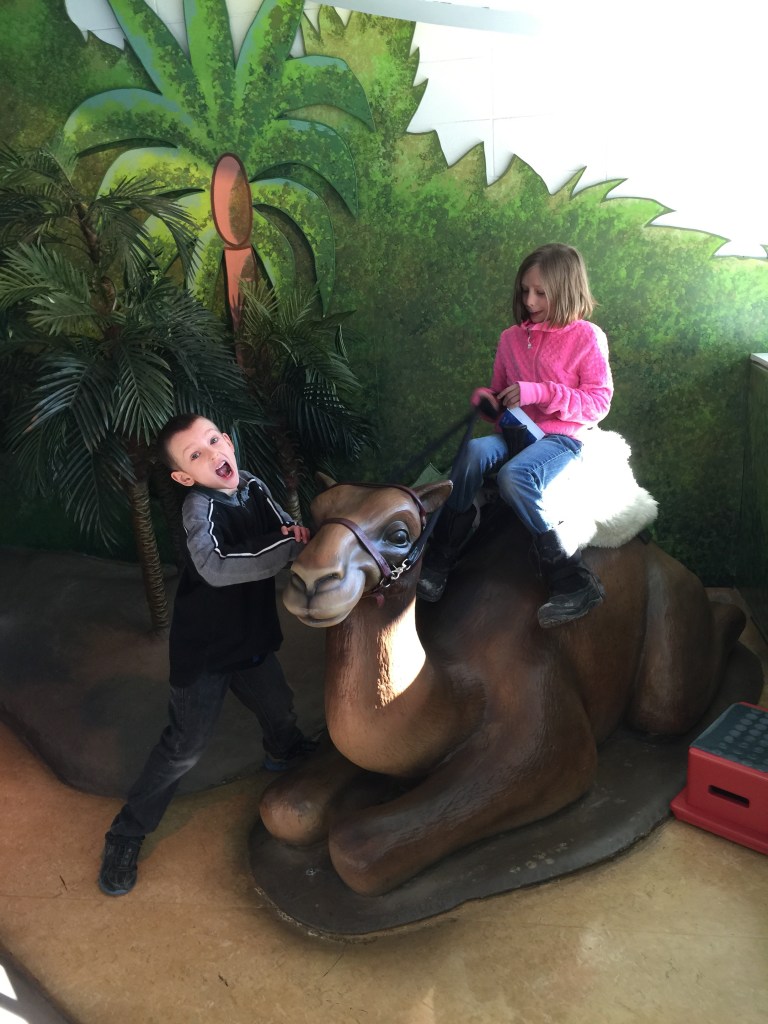 Betty and Paul - happy together at the Canadian Children's Museum