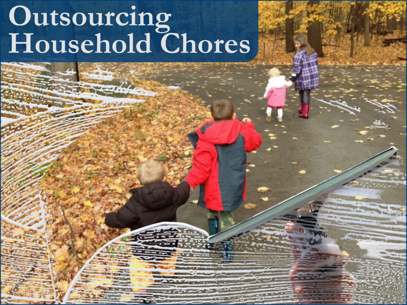Outsourcing Household Chores: The Gift of Me Time