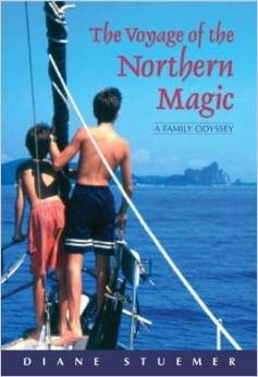 Front cover of Canadian Circumnavigator Diane Steumer's Book, The Voyage of Northern Magic.