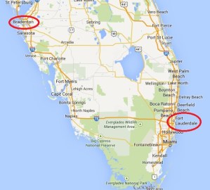 Passage plan: Fort Lauderdale to Bradenton