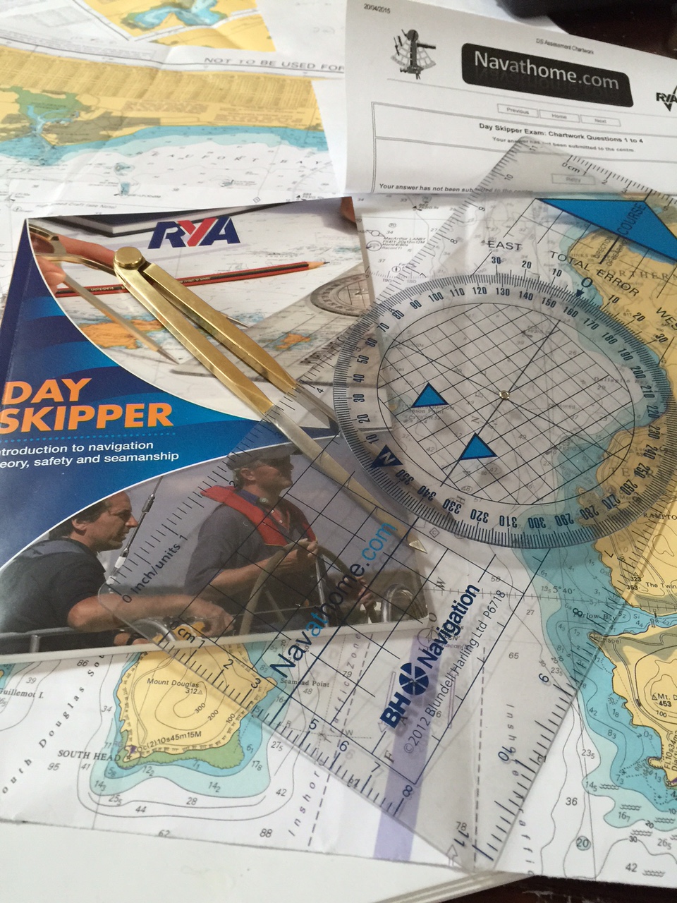 She was a Day Skipper, one way ticket yeah