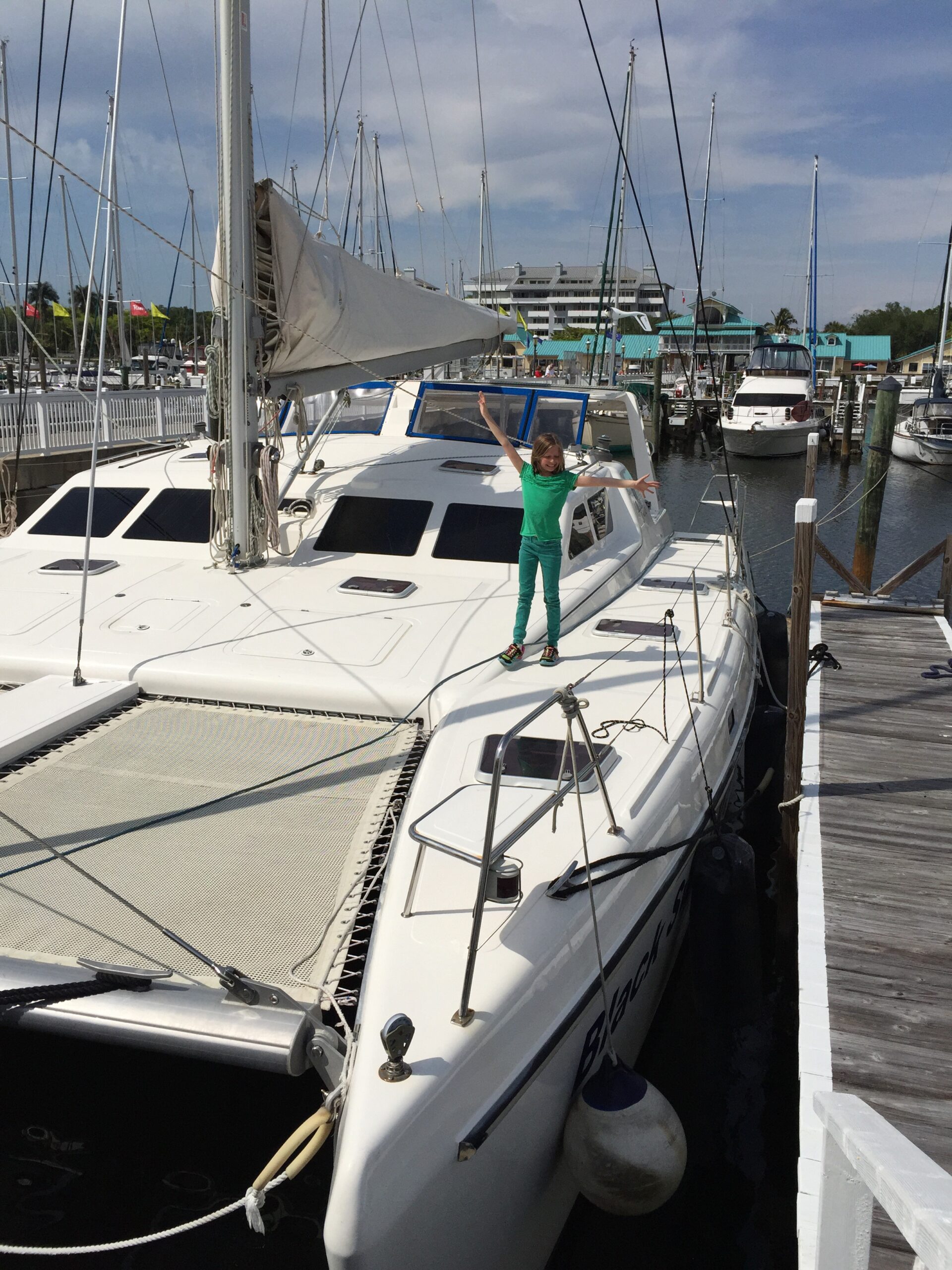 First night aboard a sail boat
