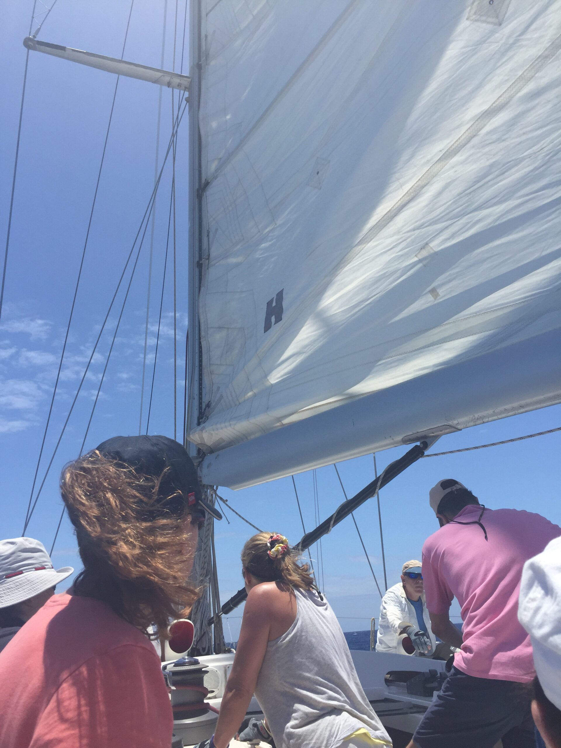 First sail – starts well, ends with misfortune