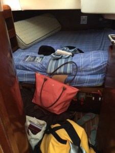 My berth, starboard aft