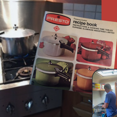 Pressure Cooker on a Sailboat: Learning to Cook Aboard
