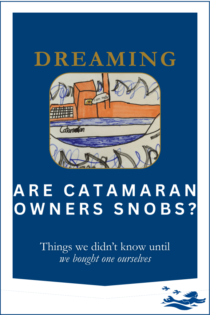 Designed with echoes of Rolex, this Pinterest pin features a drawing by Betty at age 9 before we moved onto our sailboat, SV Aphrodite.