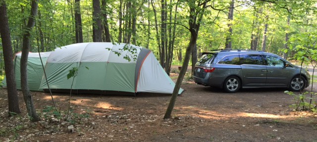 Tent unoccupied: the reluctant campers