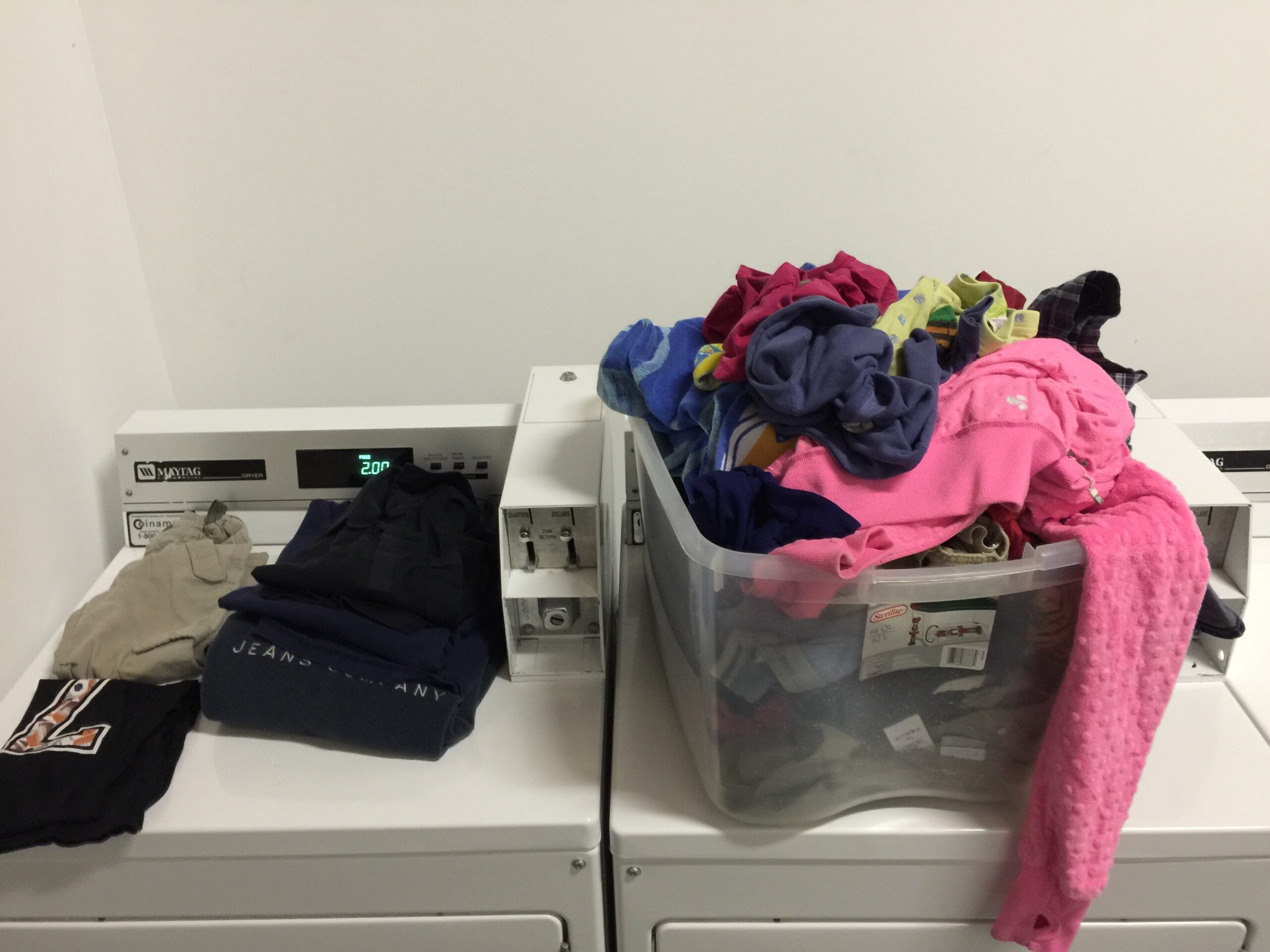 Loads of laundry