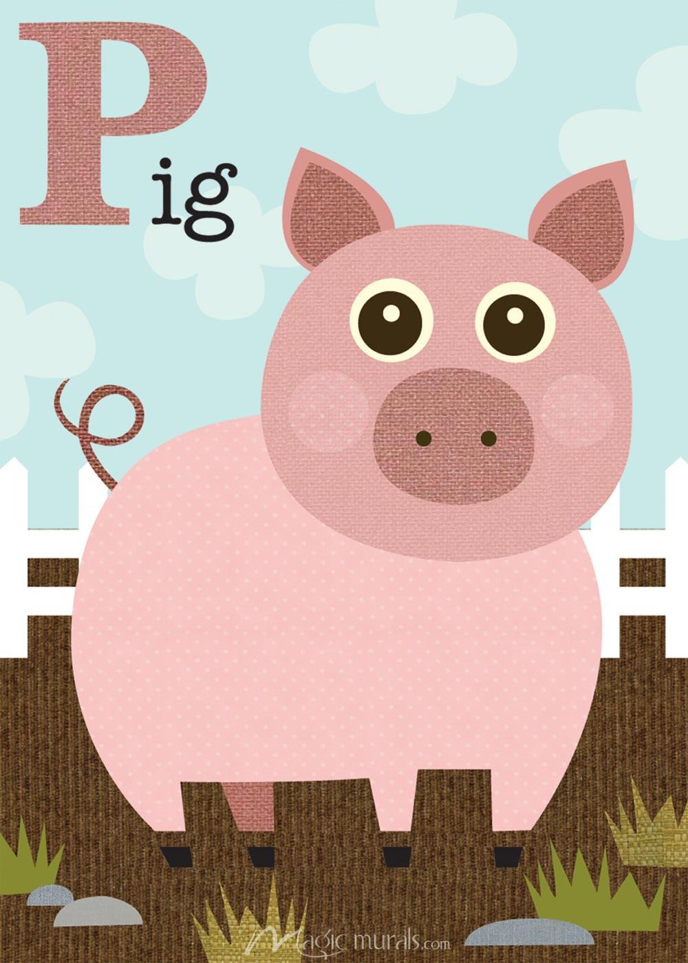 “A is for pig” and other early homeschooling lessons