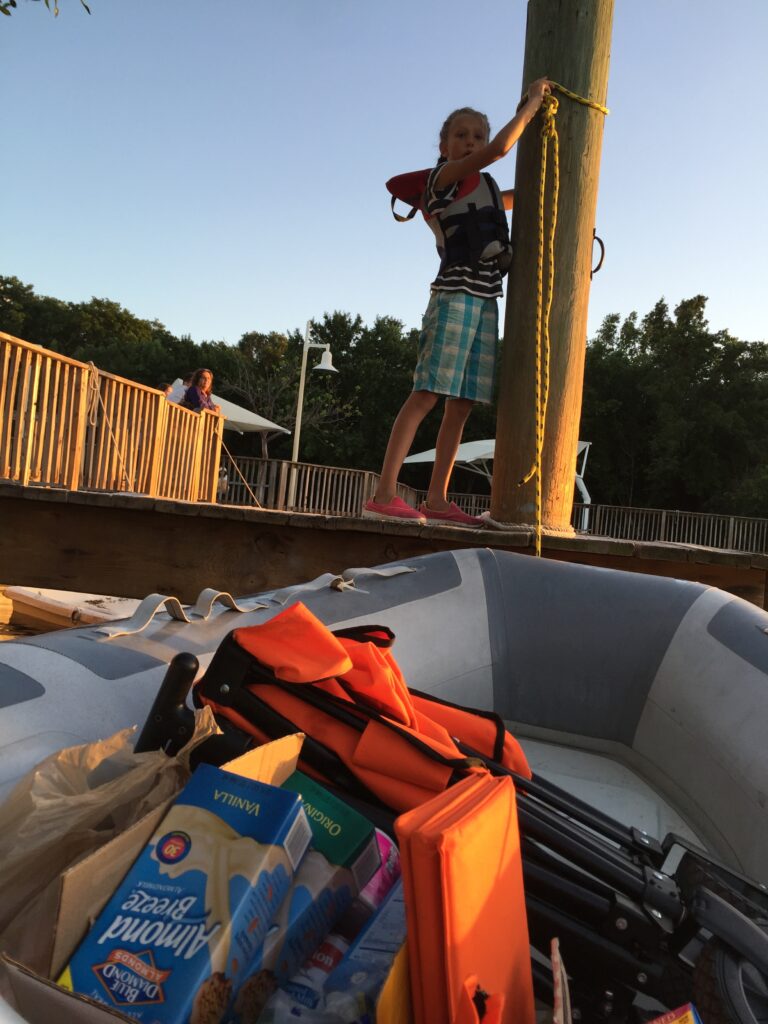 First dinghy drive