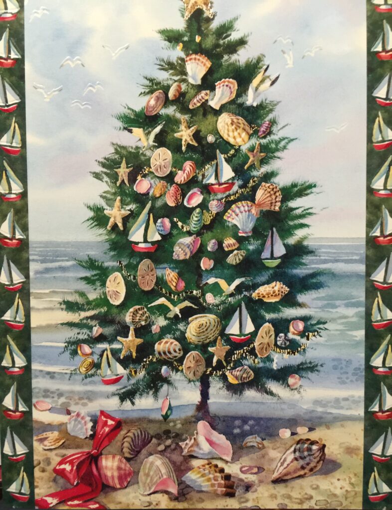 Christmas on a sailboat