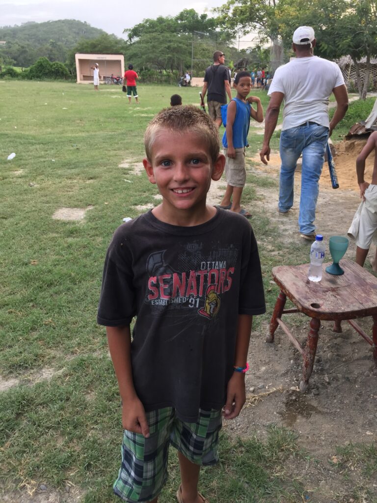 Baseball in the Dominican Republic: Paul from SV Aphrodite