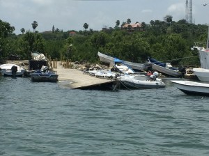 Government dinghy dock in Luperon, DR.