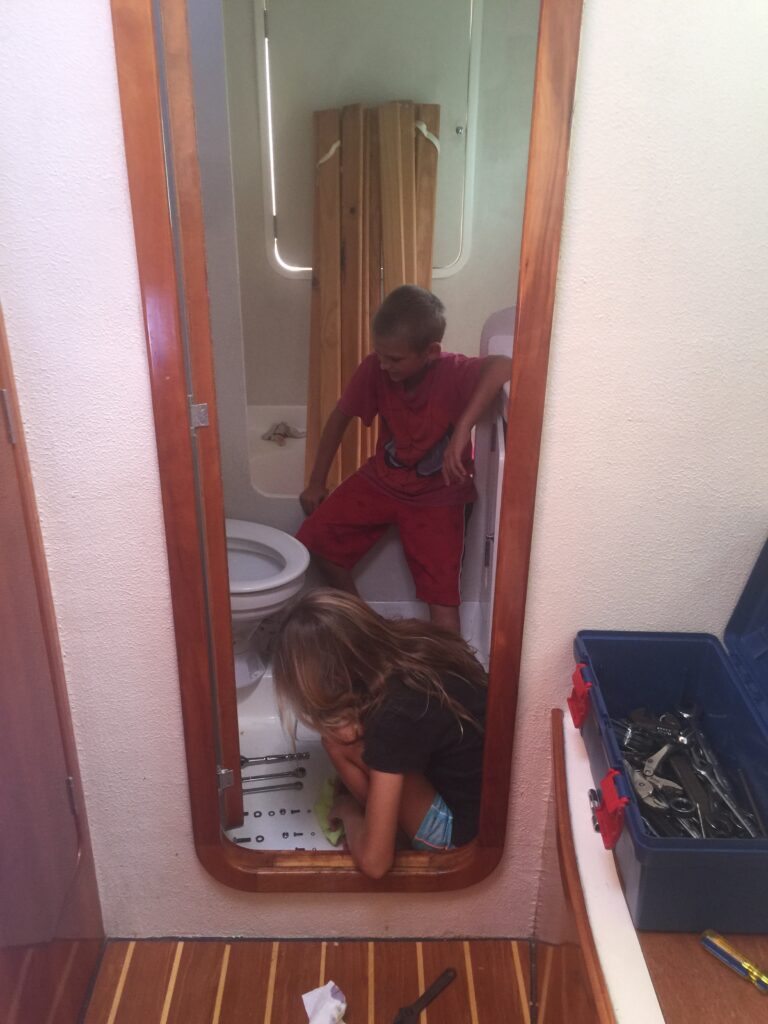 Boat chores for kids