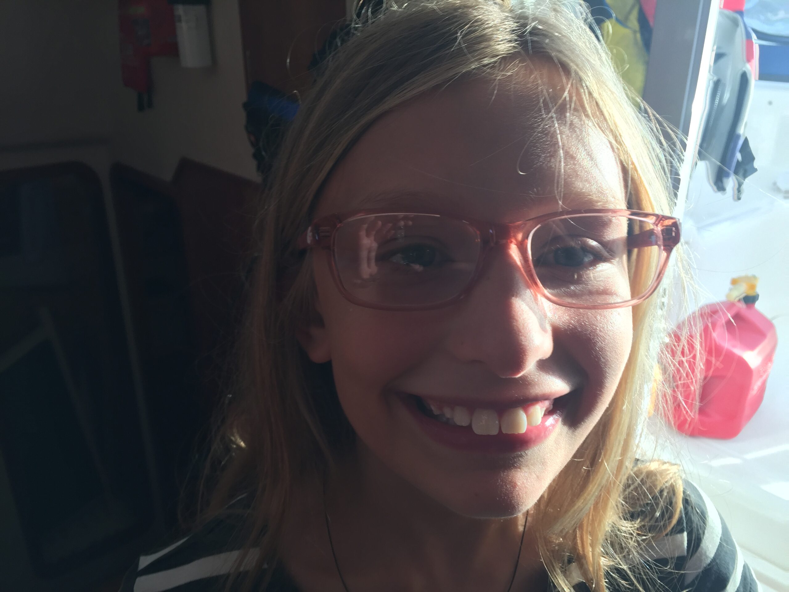 Betty, Age 10, Gets Her Very First Pair of Glasses