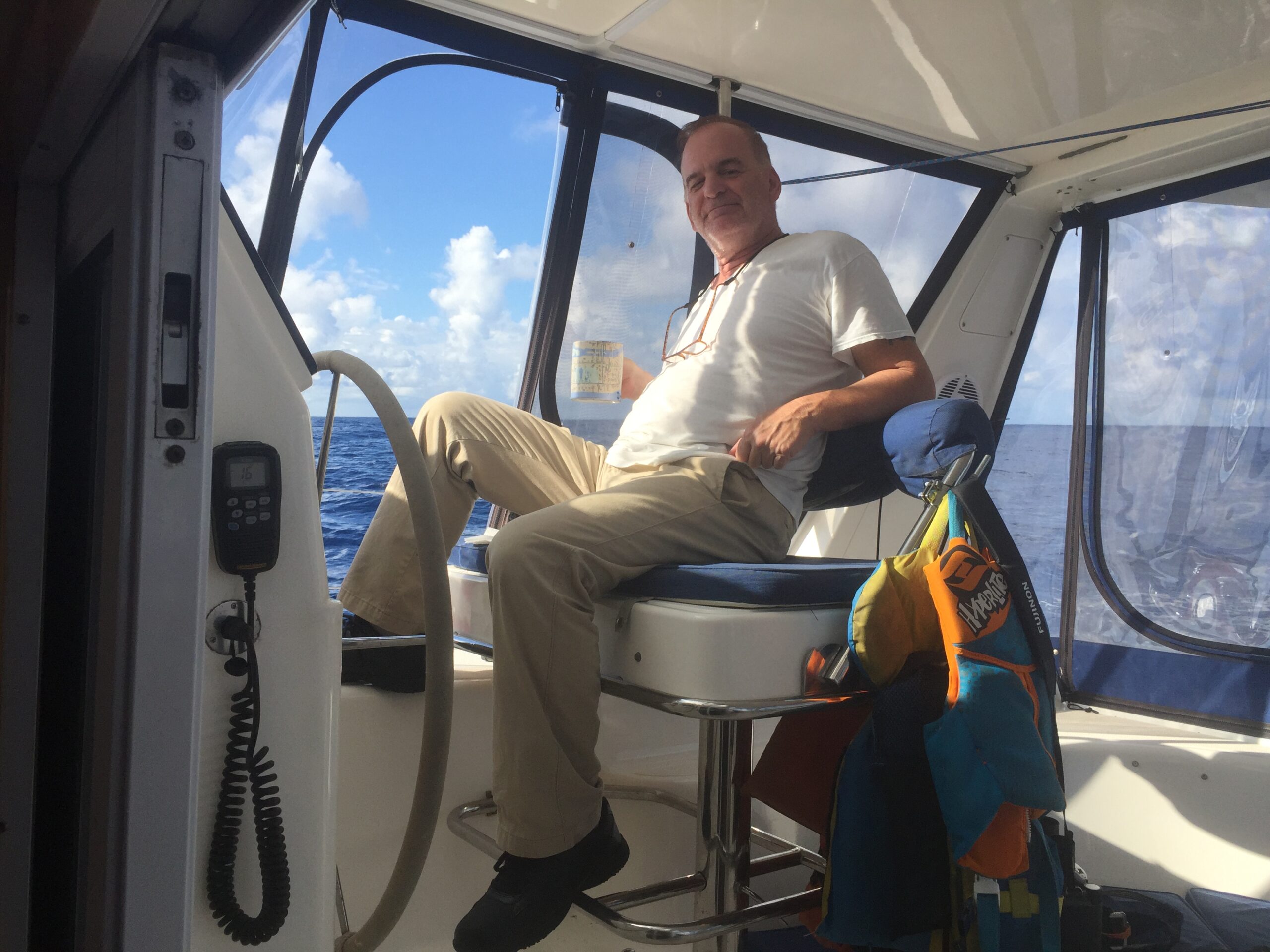 Sailing to Puerto Rico with Carl De Angelo, former NYC Police officer