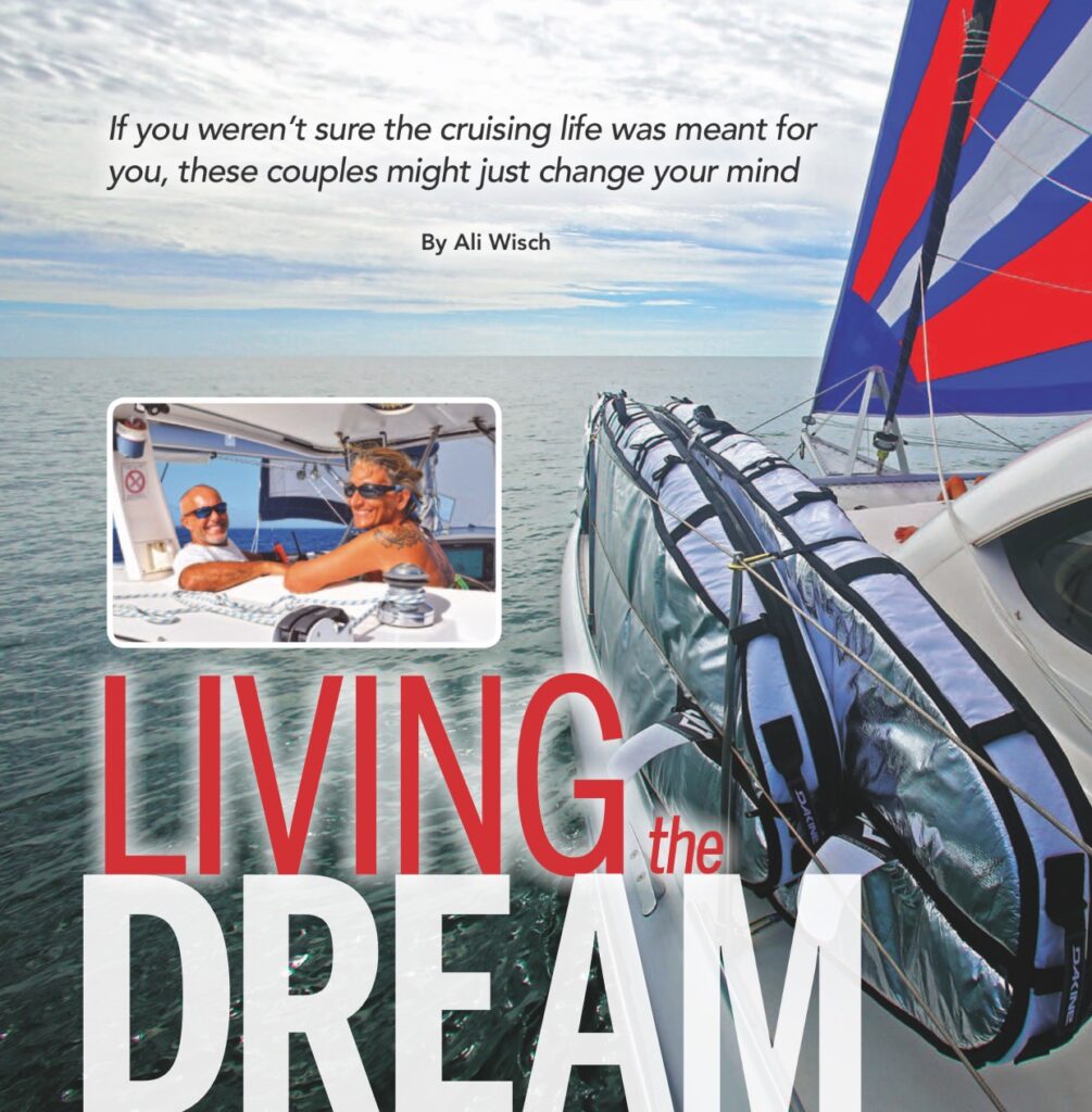 Family Living on a catamaran: Aphrodite, a St Francis 50 features in Multihull Sailor Magazine.