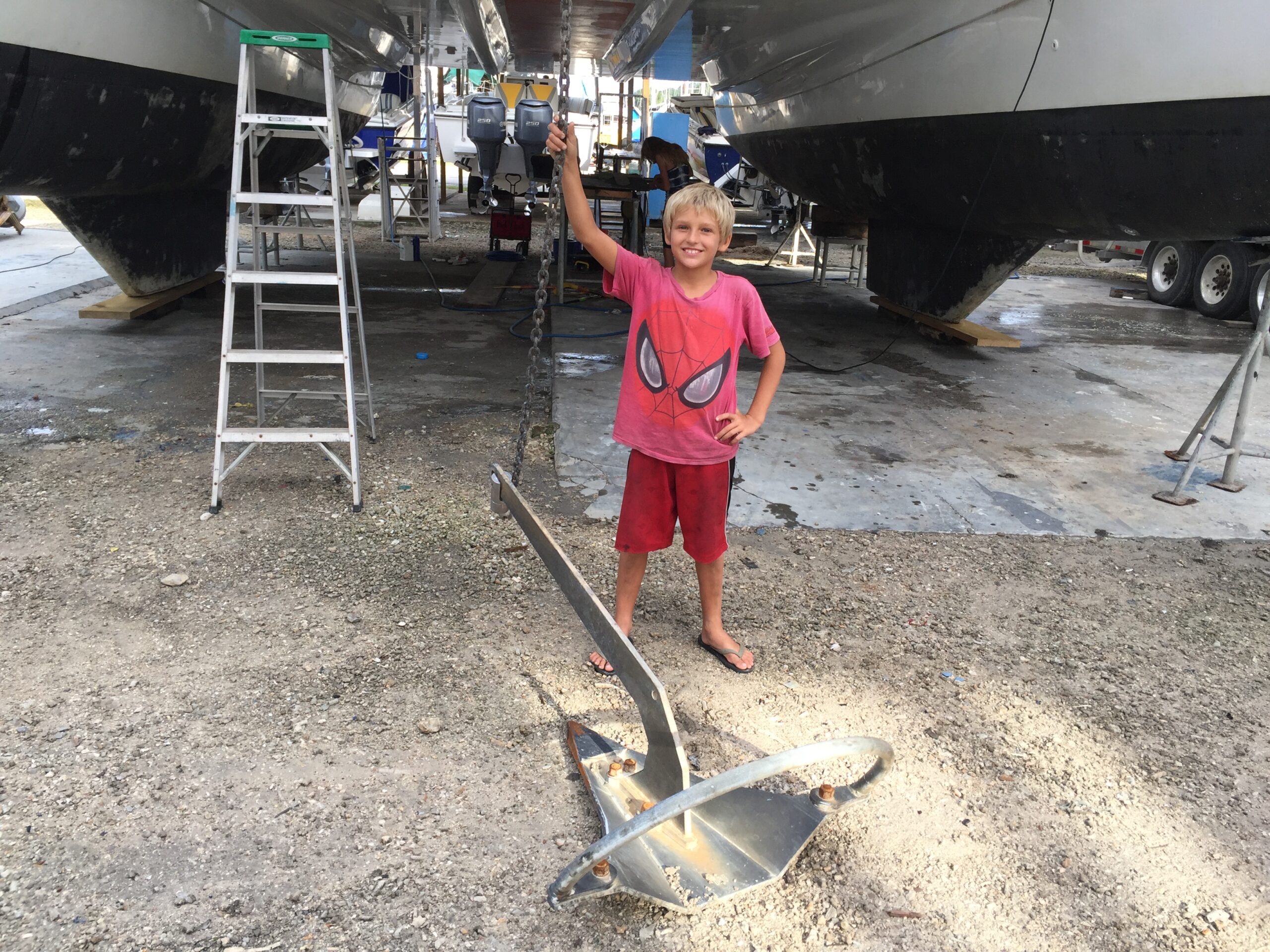 Living with Four Kids in a Boatyard in Trinidad — Turns Out, It Isn’t So Hard to Stay ‘On The Hard’