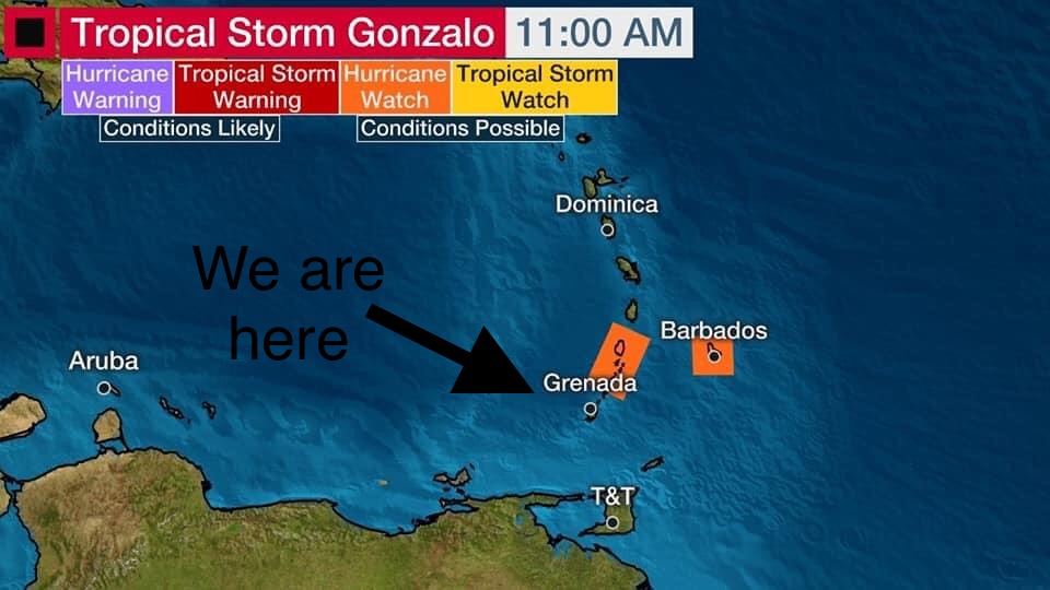 Waiting for Gonzalo