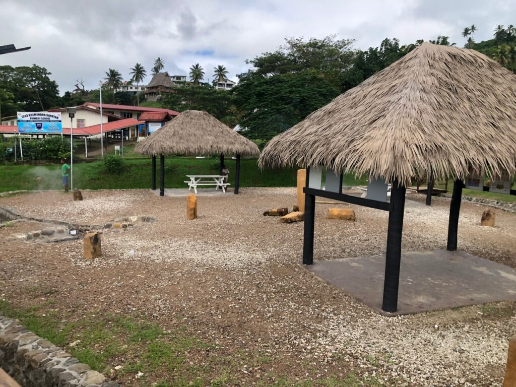 Savusavu Hot Springs: Nakama hot springs park, construction completed in 2023
