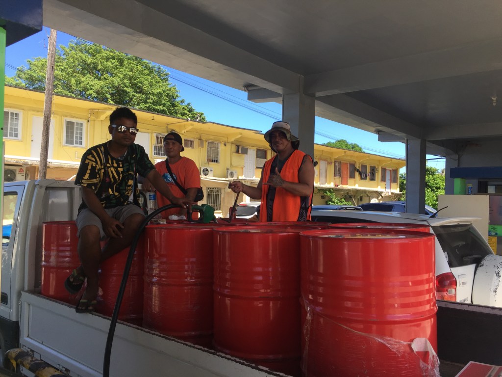 Circumnavigating Micronesia