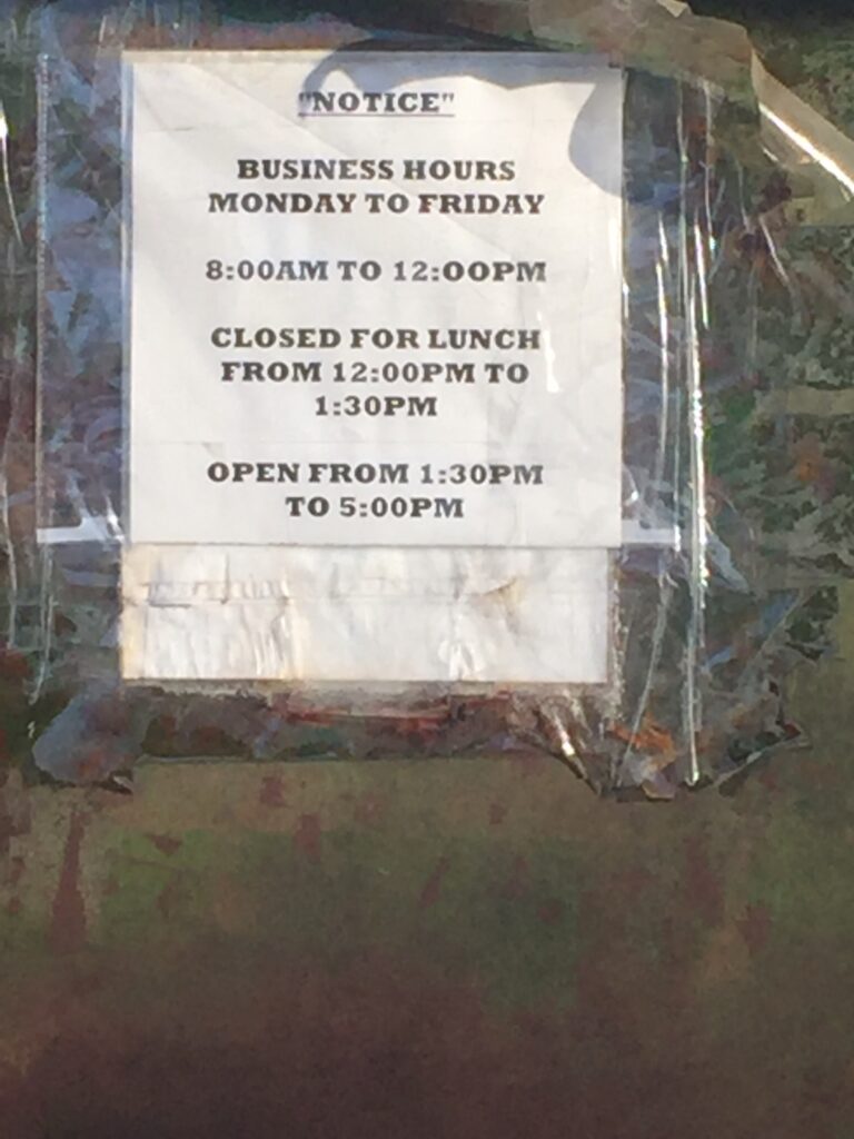 Overtime charges often apply outside of opening hours.