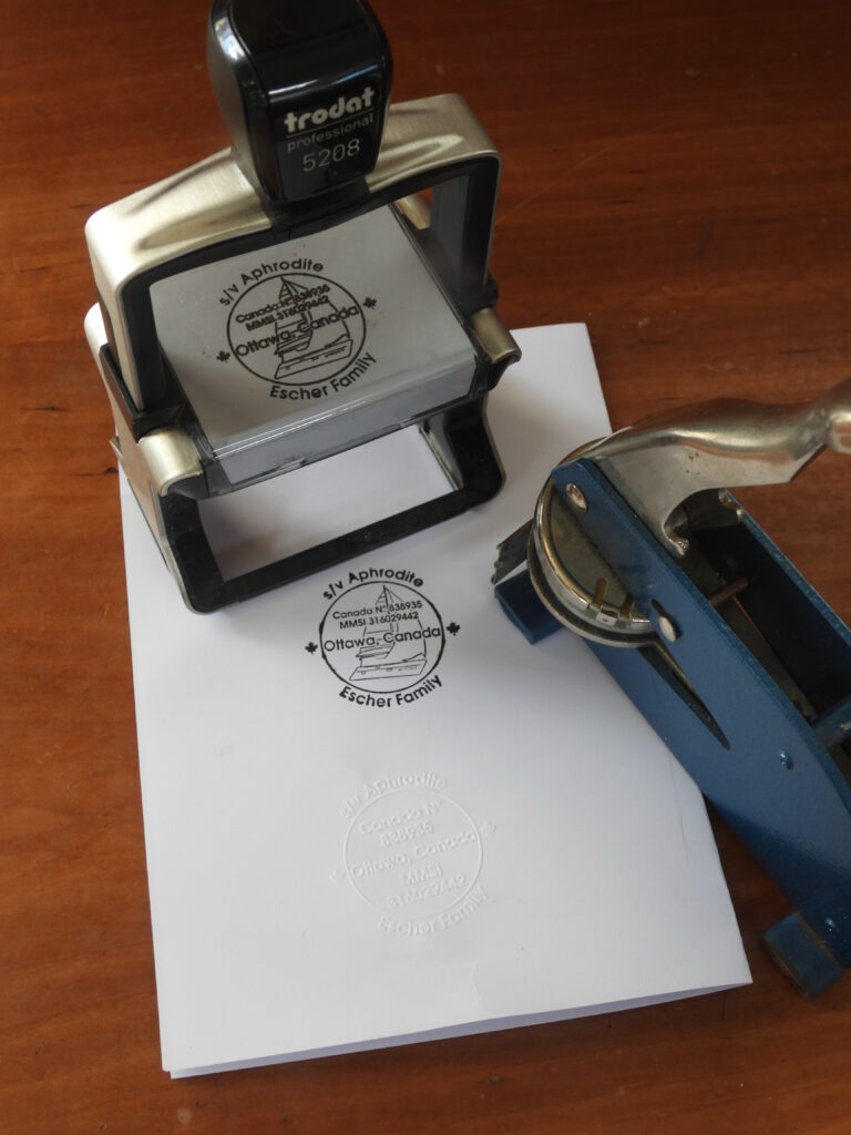 Aphrodite stamps
