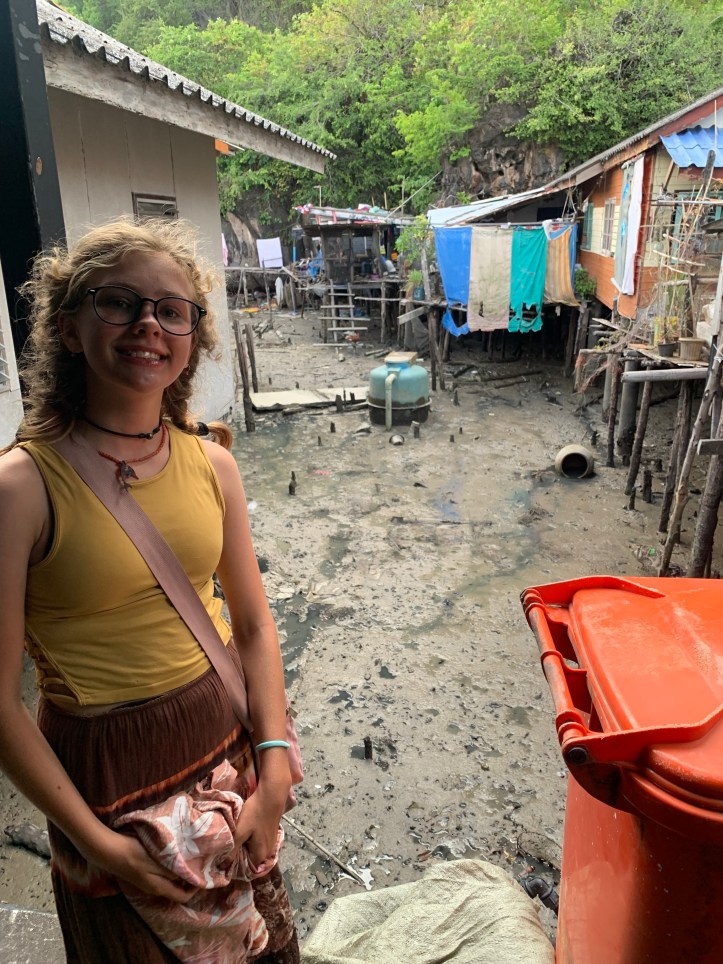 Muslim Fishing Village is on stilts.