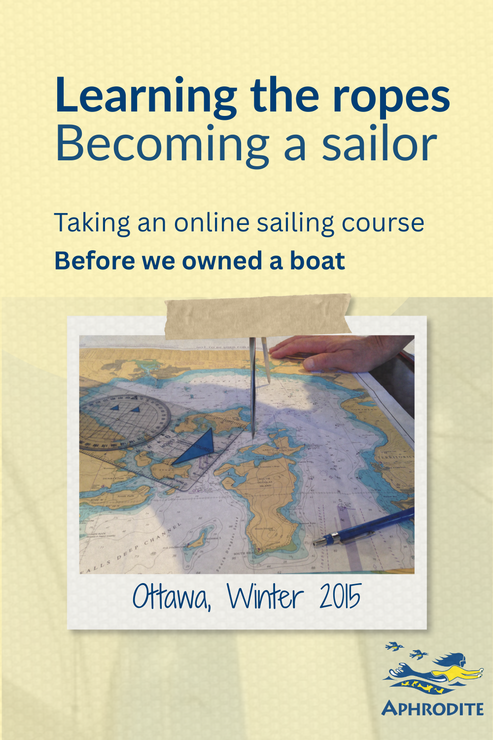 A picture of a chart on a table in our house in Carp, Ontario, which is very near Ottawa.