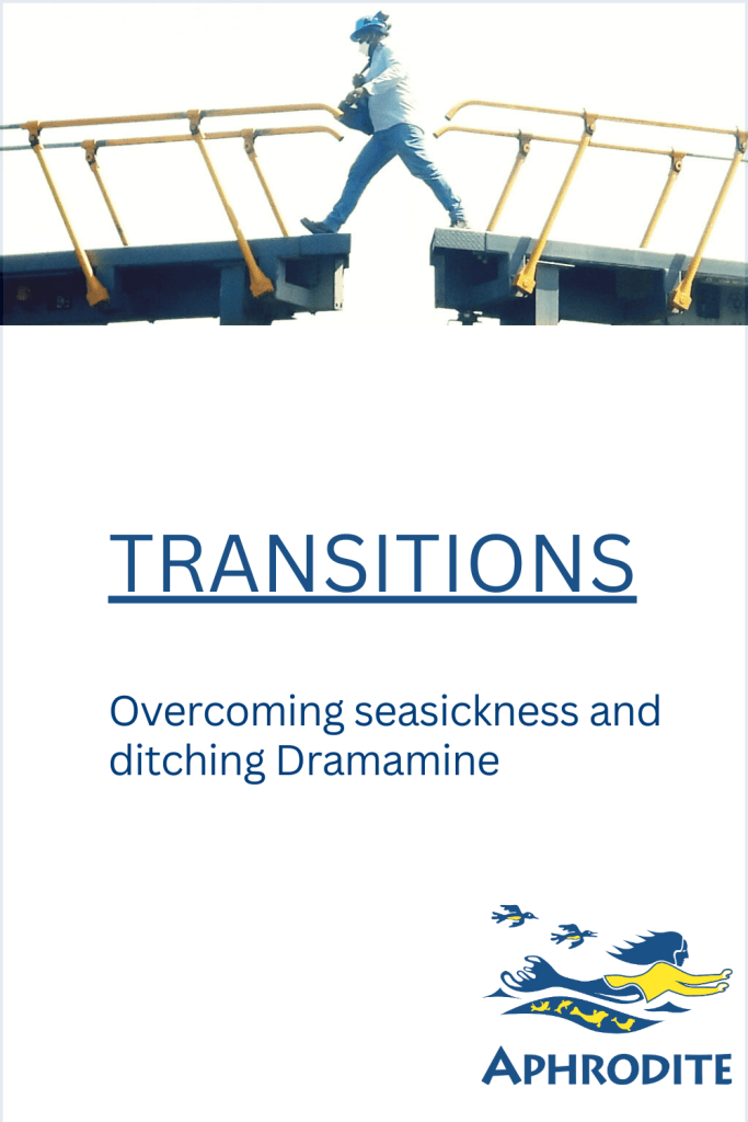 A picture of someone crossing from one side of the Panama Canal to the other. Suffice it to say, that overcoming seasickness was a huge step towards enjoying and relaxing into our life afloat.