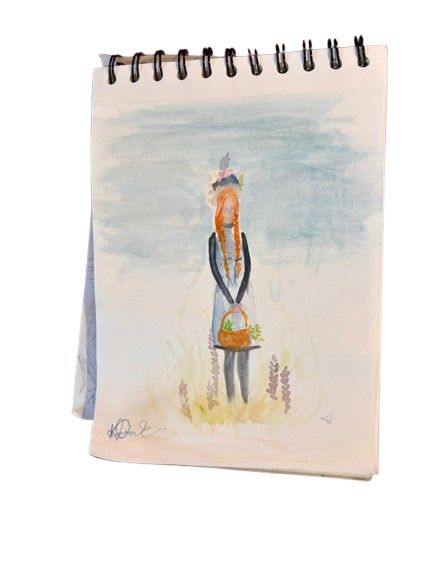Anne of Green Gables watercolor by Karen Escher