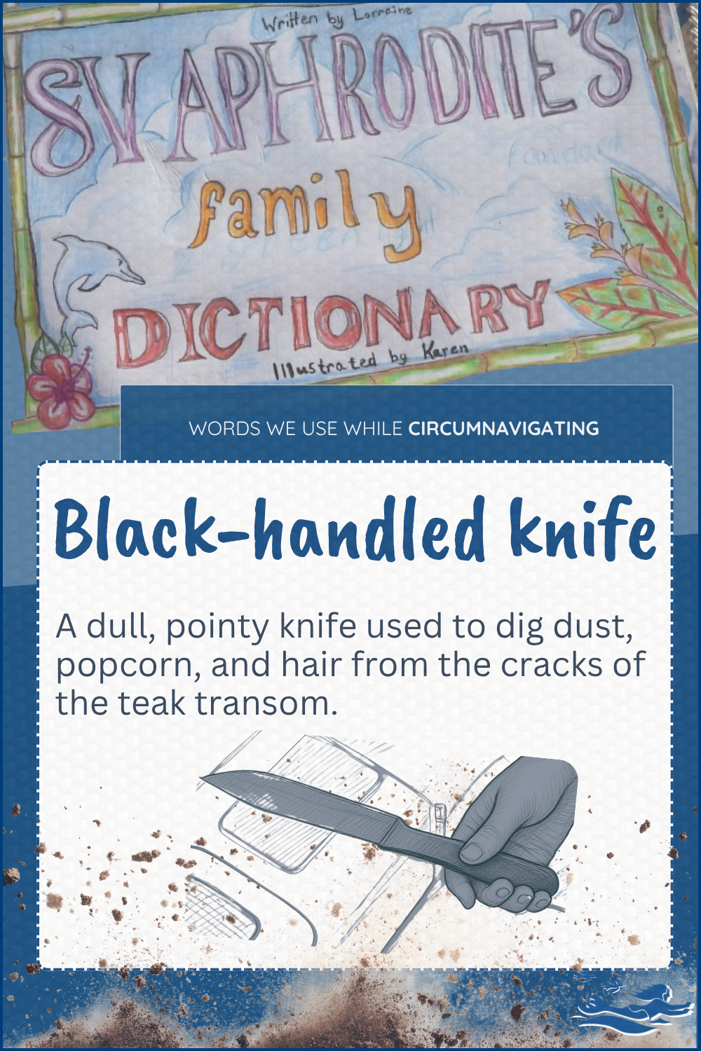 Black Handled Knife